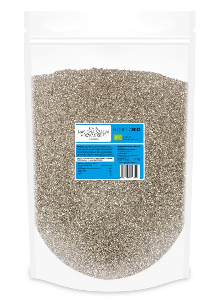 CHIA NASIONA BIO 4 kg – HORECA (BIO PLANET)