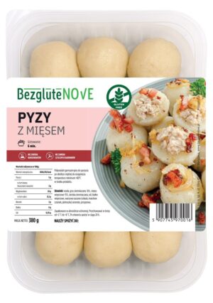PYZY Z MIĘSEM BEZGLUTENOWE 380 g - BEZGLUTENOVE