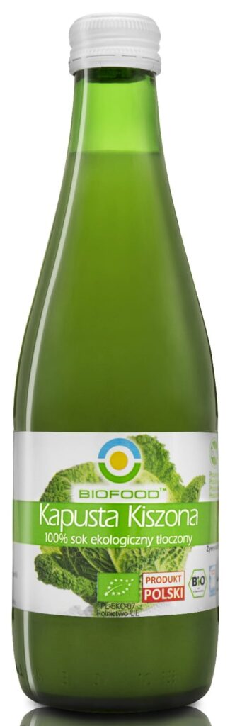 SOK Z KAPUSTY KISZONEJ NFC BEZGLUTENOWY BIO 300 ml – BIOFOOD