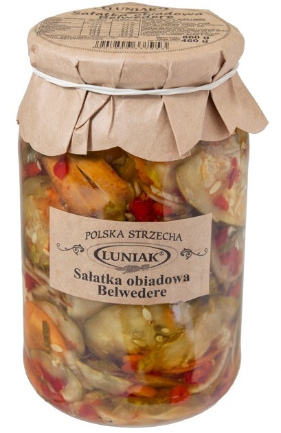 SAŁATKA OBIADOWA BELWEDER 860 g (460 g) – LUNIAK