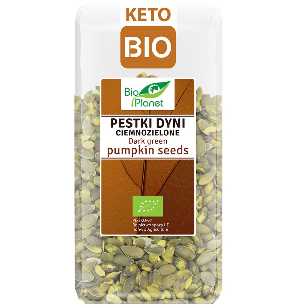 PESTKI DYNI CIEMNOZIELONE BIO 350 g – BIO PLANET