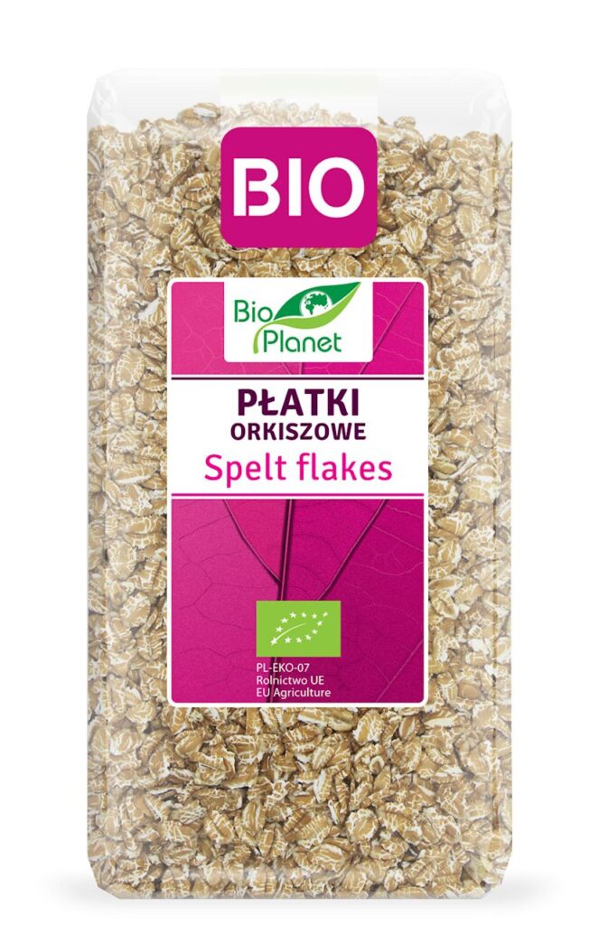 PŁATKI ORKISZOWE BIO 300 g – BIO PLANET