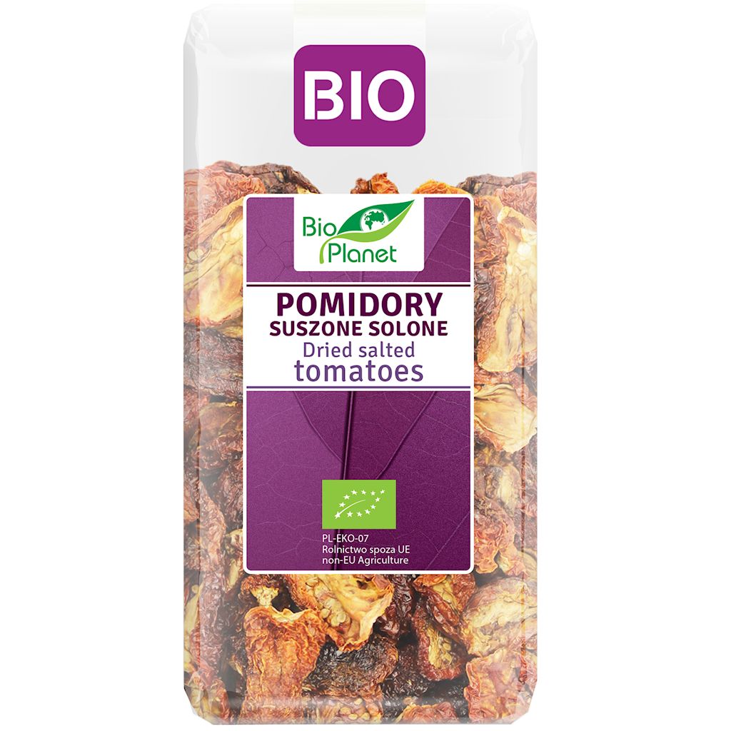 POMIDORY SUSZONE SOLONE BIO 150 g – BIO PLANET