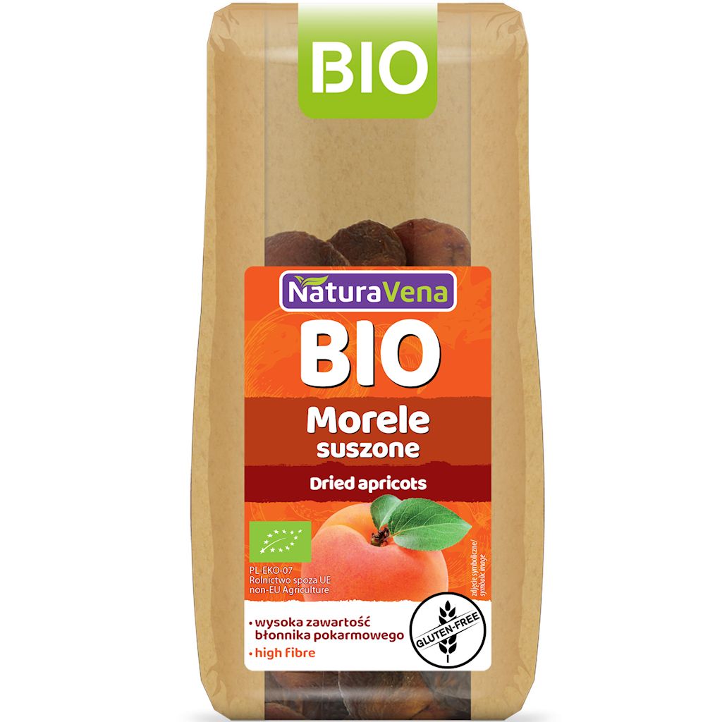 MORELE SUSZONE BEZGLUTENOWE BIO 150 g – NATURAVENA