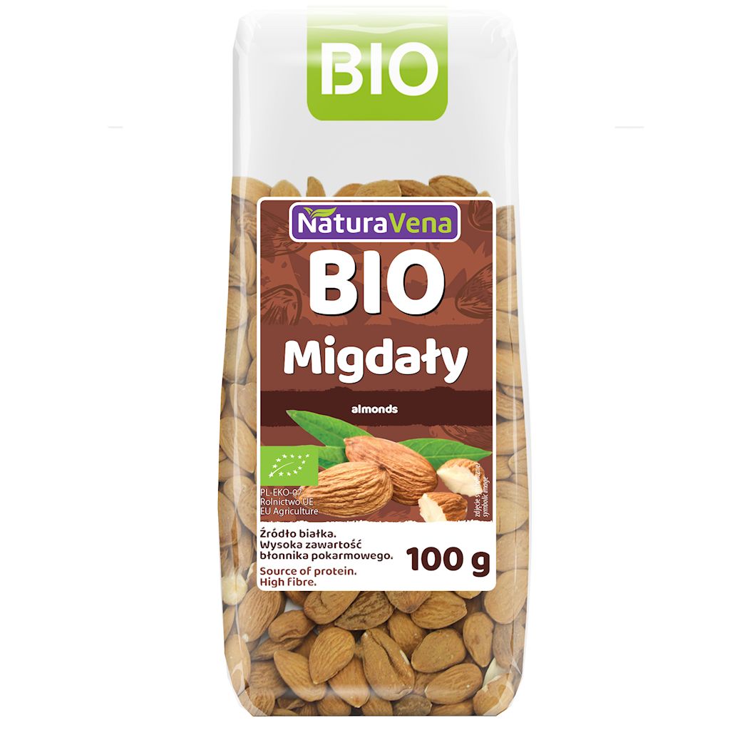 MIGDAŁY BIO 100 g – NATURAVENA