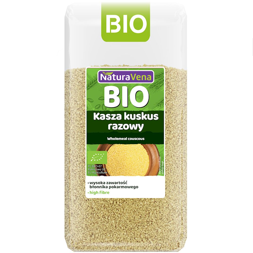 KASZA KUSKUS RAZOWY BIO 400 g – NATURAVENA