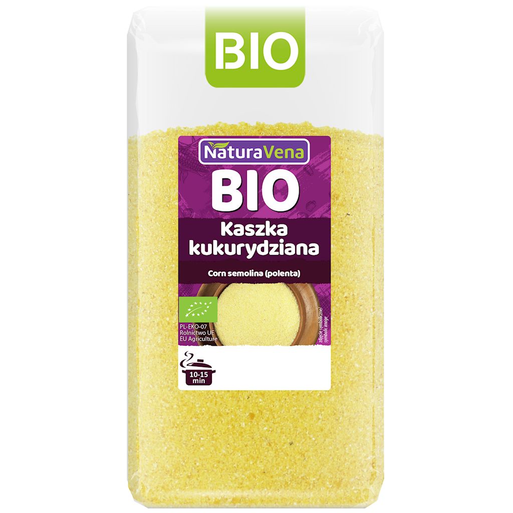 KASZKA KUKURYDZIANA BIO 400 g – NATURAVENA