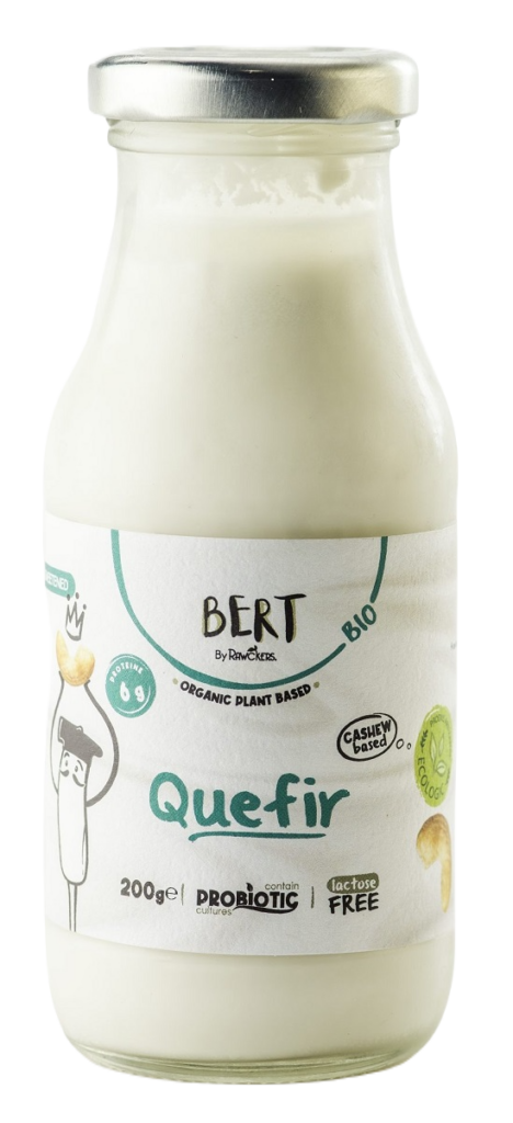 WEGAŃSKA ALTERNATYWA KEFIRU Z ORZECHÓW NERKOWCA BIO 200 g – BERT