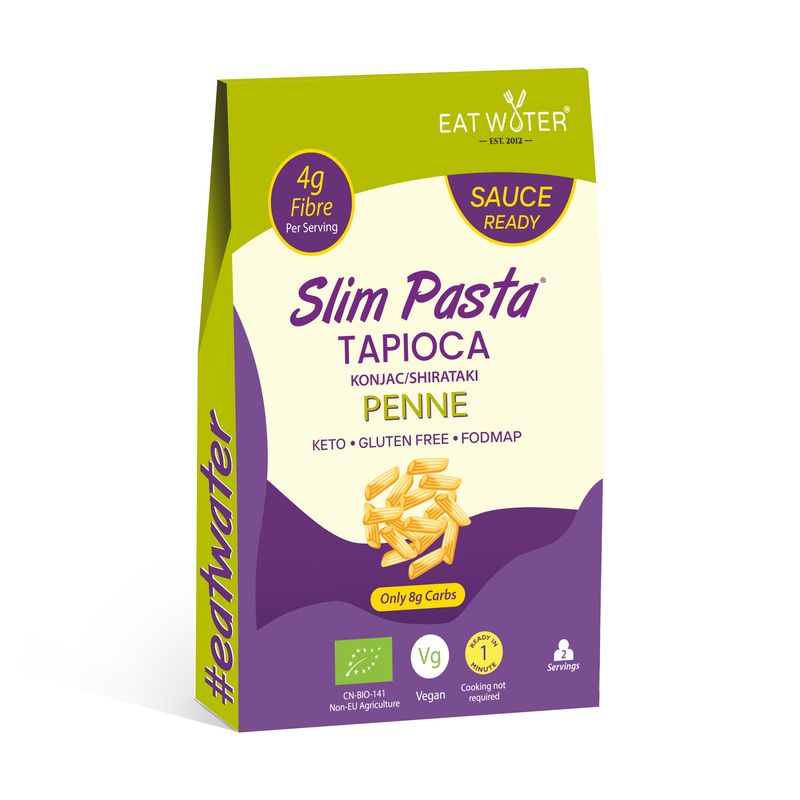 MAKARON (Z TAPIOKI I KONJAC) PENNE BEZGLUTENOWY BIO 200 g – SLIM (EAT WATER)