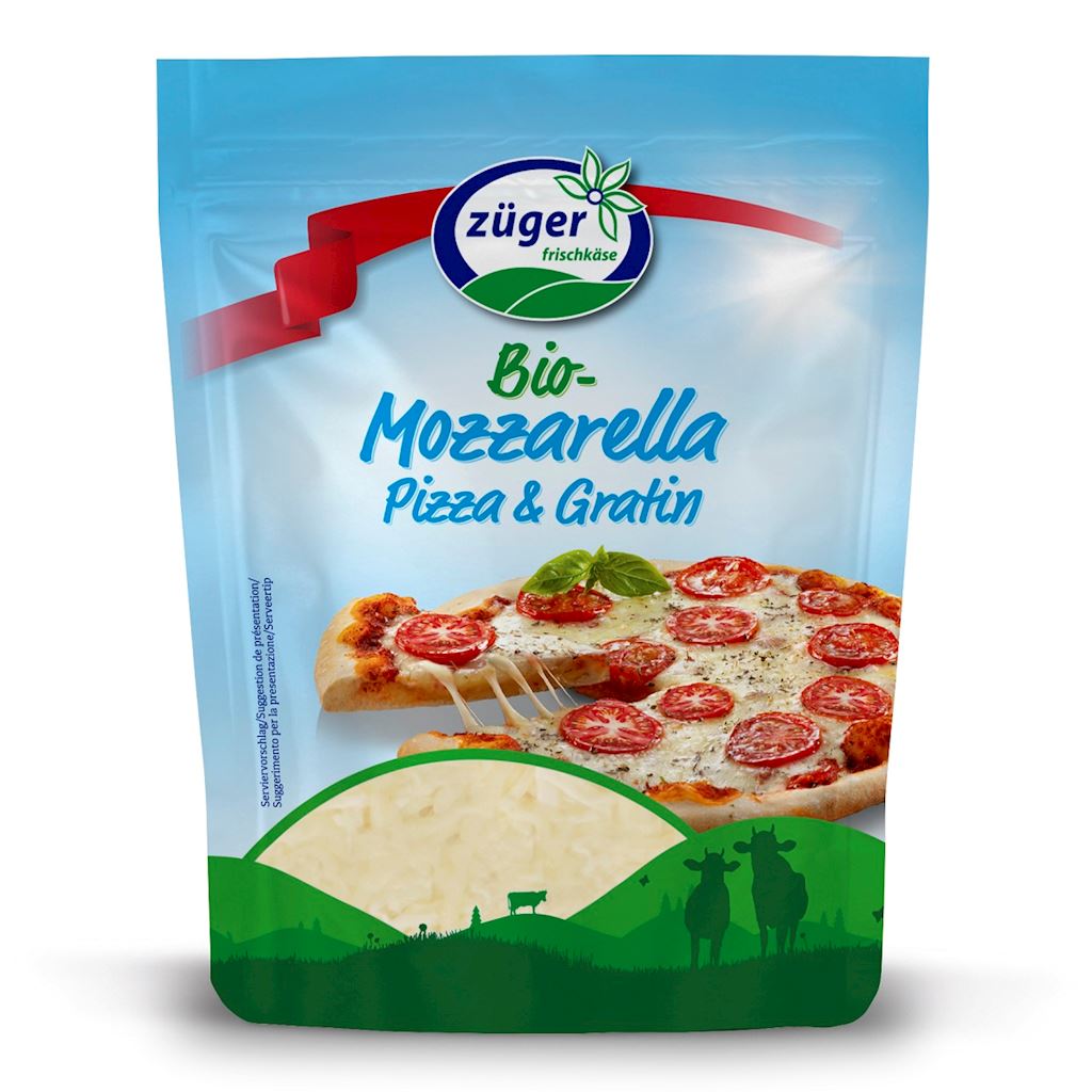 MOZZARELLA TARTA DO PIZZY BIO 150 g – ZUGER