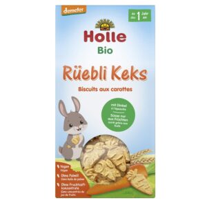 CIASTECZKA ORKISZOWO - MARCHEWKOWE OD 1 ROKU DEMETER BIO 125 g - HOLLE