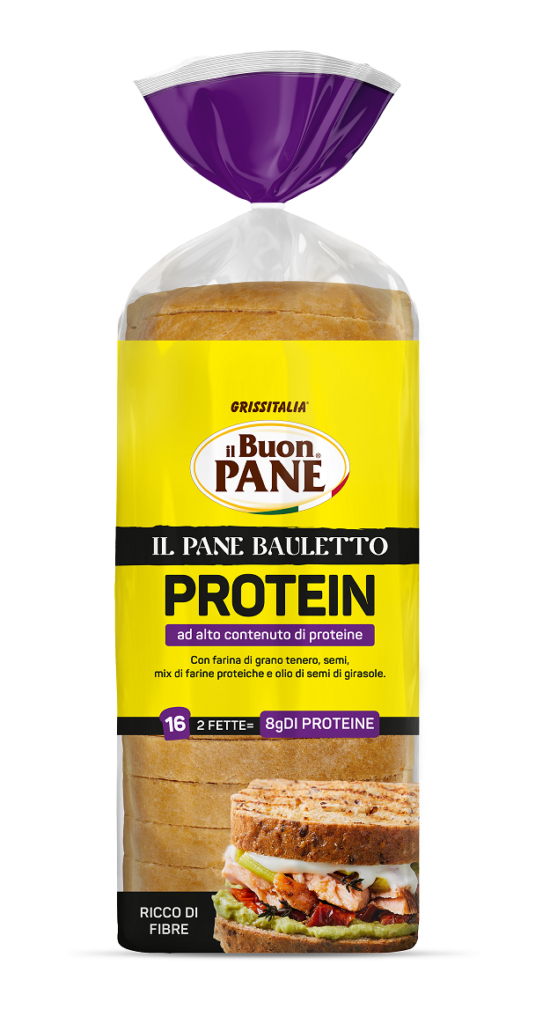 CHLEB TOSTOWY PROTEINOWY KROJONY 400 g – IL BUON PANE
