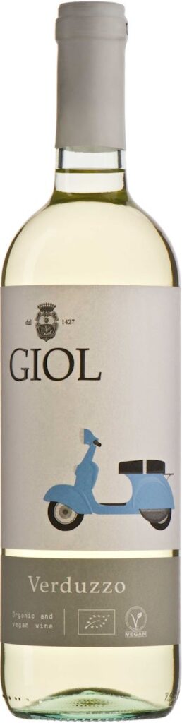 WINO GIOL VERDUZZO BIAŁE PÓŁWYTRAWNE BIO 0,75 L (WŁOCHY)