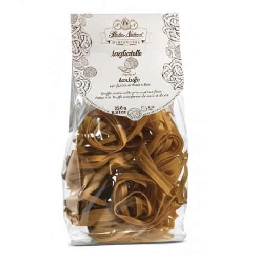 MAKARON (KUKURYDZIANO – RYŻOWY O SMAKU TRUFLI) TAGLIATELLE BEZGLUTENOWY 250 g – PASTA NATURA