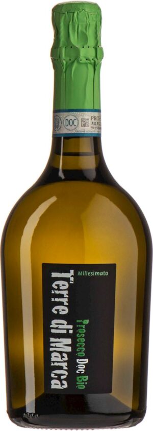 WINO CORVEZZO TERRE DI MARCA PROSECCO BIAŁE WYTRAWNE MUSUJĄCE BIO 0,75 L (WŁOCHY)