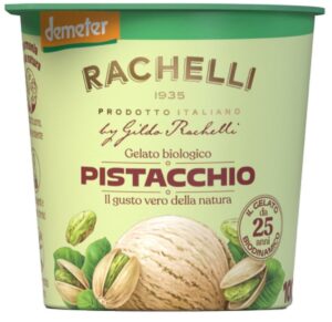 LODY PISTACJOWE DEMETER BEZGLUTENOWE BIO 125 ml - RACHELLI ICE CREAM