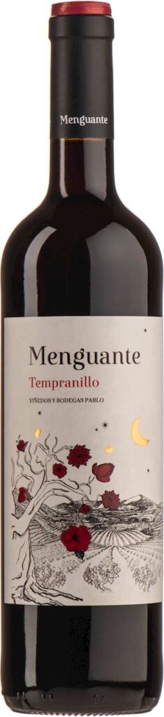 WINO MENGUANTE TEMPRANILLO CZERWONE WYTRAWNE BIO 0,75 L (HISZPANIA)