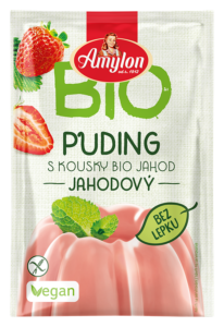 BUDYŃ TRUSKAWKOWY BEZGLUTENOWY BIO 40 g - AMYLON