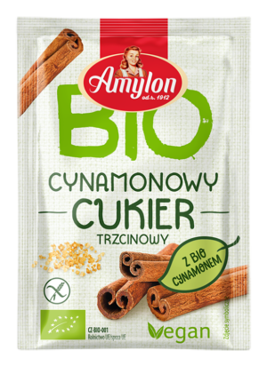 CUKIER CYNAMONOWY BEZGLUTENOWY BIO 20 g - AMYLON