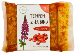 TEMPEH Z ŁUBINU MARYNOWANY BIO 200 g - TEMPEHU
