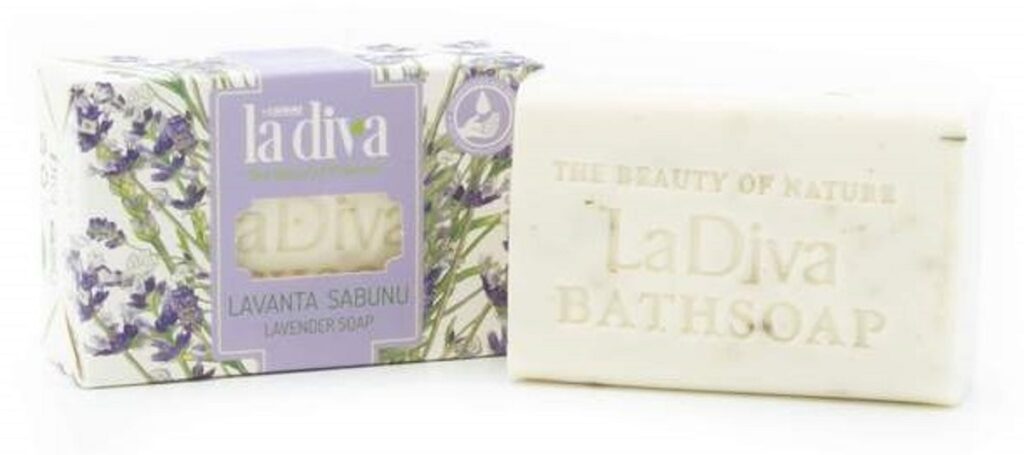 MYDŁO W KOSTCE LAWENDA 100 g – LA DIVA