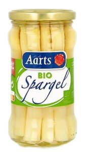 SZPARAGI BIAŁE W ZALEWIE BIO 280 g (160 g) (SŁOIK) - AARTS