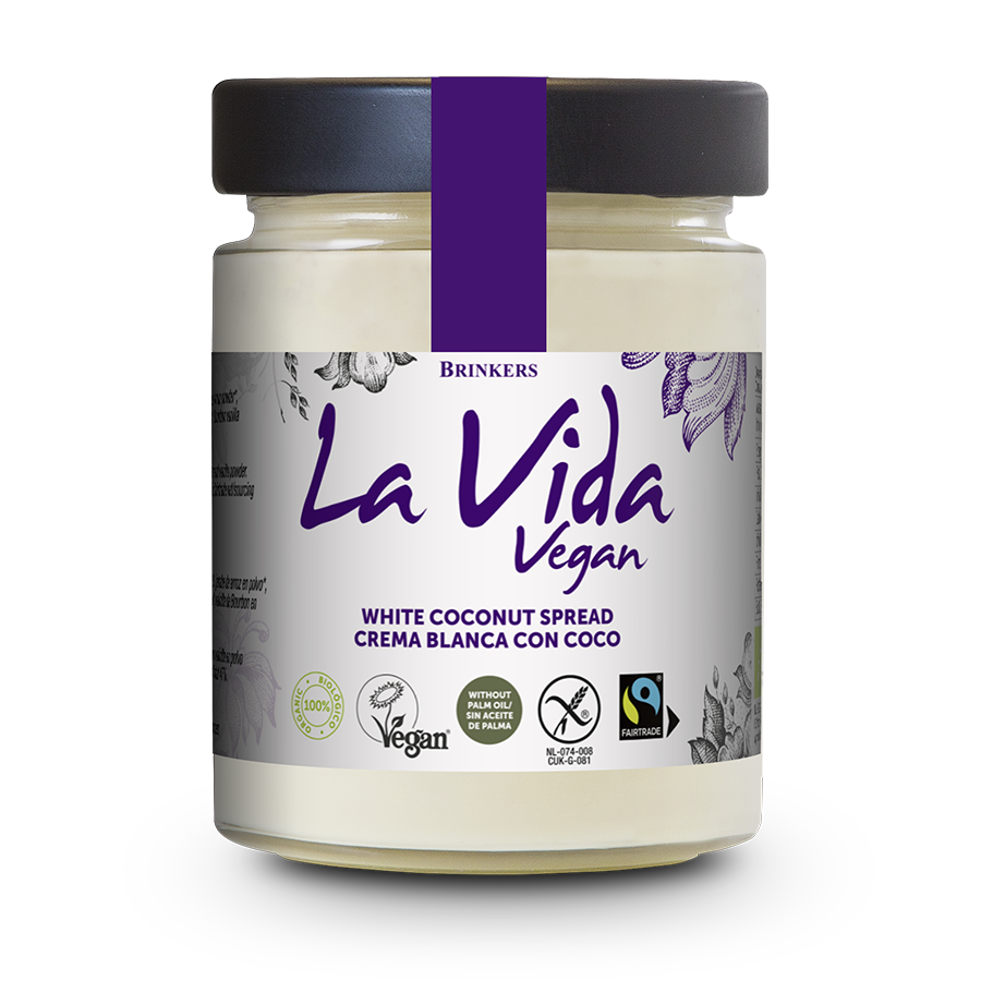 KREM KOKOSOWY FAIR TRADE BEZGLUTENOWY BIO 270 g – LA VIDA VEGAN