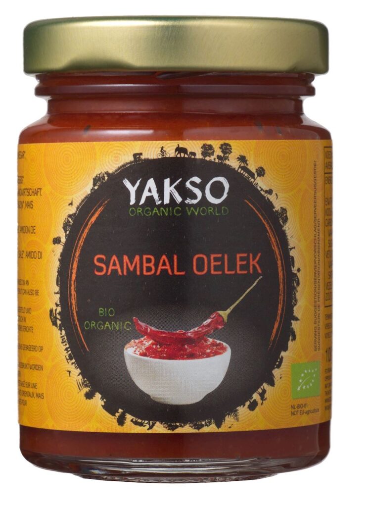 SOS CHILI SAMBAL OELEK BIO 100 g – YAKSO