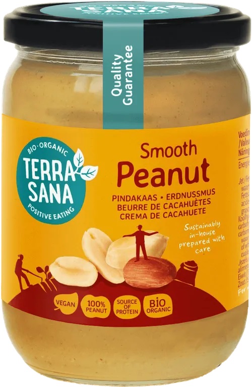 KREM Z ORZESZKÓW ZIEMNYCH PRAŻONYCH 100 % BIO 500 g – TERRASANA