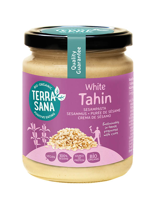 TAHINI BIAŁE (PASTA SEZAMOWA) BIO 250 g – TERRASANA