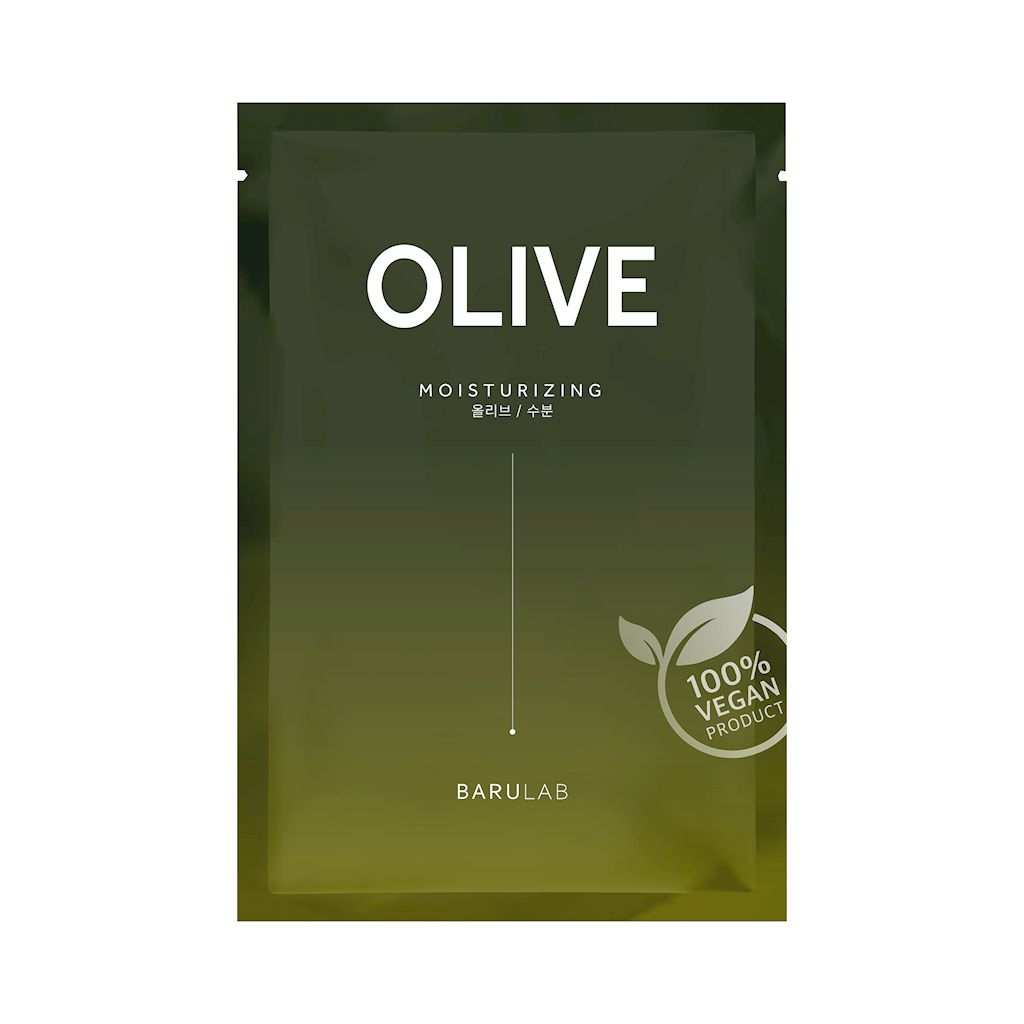 MASECZKA KOREAŃSKA DO TWARZY W PŁACHCIE OLIWKA 23 g – BARULAB