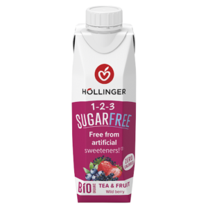 NAPÓJ O SMAKU OWOCÓW LEŚNYCH BEZ CUKRU BIO 300 ml - HOLLINGER