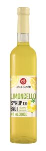 SYROP DO DRINKÓW I KOKTAJLI LIMONCELLO BIO 500 ml - HOLLINGER