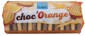 CIASTKA MARKIZY MINI Z KREMEM KAKAO - POMARAŃCZA BIO 85 g - PURAL