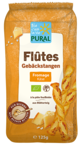 PALUSZKI Z CIASTA FRANCUSKIEGO Z SEREM BIO 125 g - PURAL