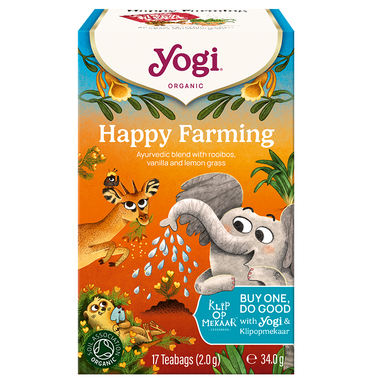 HERBATKA HAPPY FARMING BIO (17 x 2 g) 34 g – YOGI TEA (PRODUKT SEZONOWY)