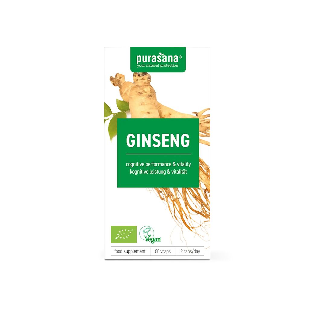 ŻEŃ-SZEŃ BIO (300 mg) 80 KAPSUŁEK – PURASANA