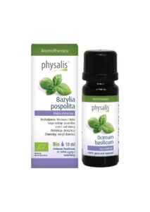 OLEJEK ETERYCZNY BAZYLIA POSPOLITA BIO 10 ml - PHYSALIS