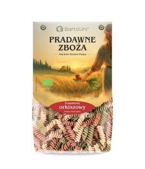 MAKARON (ORKISZOWY 3 SMAKOWY) ŚWIDERKI BIO 250 g - BARTOLINI (PRADAWNE ZBOŻA)