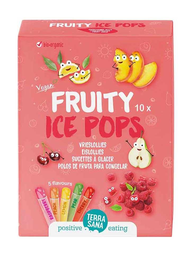 przecena LODY WODNE DO ZAMROŻENIA BIO (10 x 40 ml) 400 ml – TERRASANA