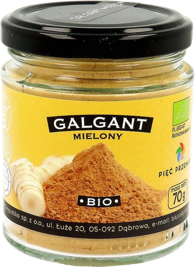 GALGANT MIELONY BEZGLUTENOWY BIO 70 g – PIĘĆ PRZEMIAN