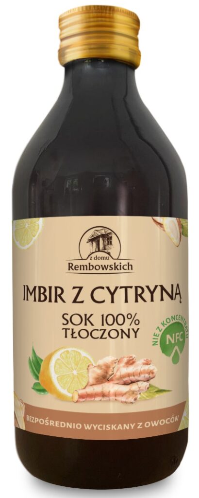 przecena SOK Z IMBIRU NFC 250 ml – REMBOWSCY