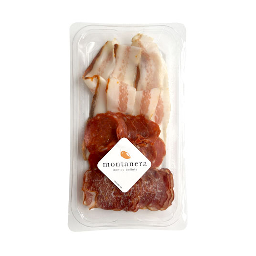 przecena ANTIPASTI TRIO: KIEŁBASA CHORIZO, POLĘDWICA LOMO, BOCZEK PANCETTA BEZGLUTENOWE BIO 90 g  – PRIMAVERA