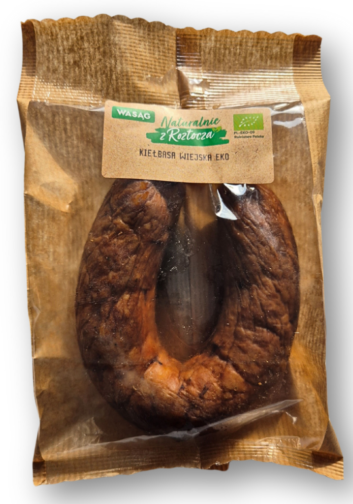 przecena KIEŁBASA WIEJSKA BIO 200 g – WASĄG