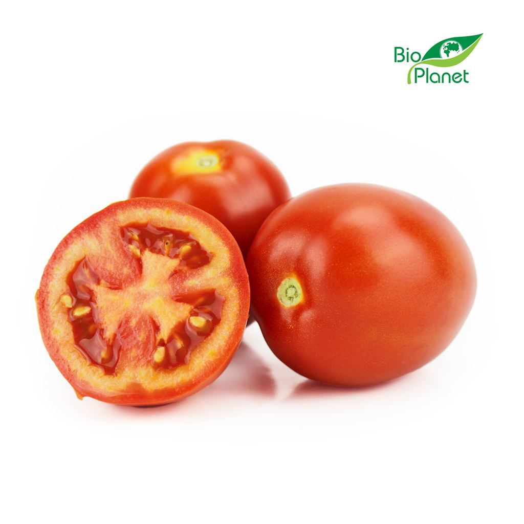 OPAKOWANIE ZBIORCZE (kg) – POMIDORY PODŁUŻNE ŚWIEŻE BIO (około 6 kg)