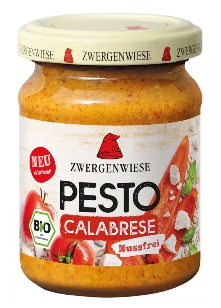 PESTO CALABRESE BIO 125 g – ZWERGENWIESE