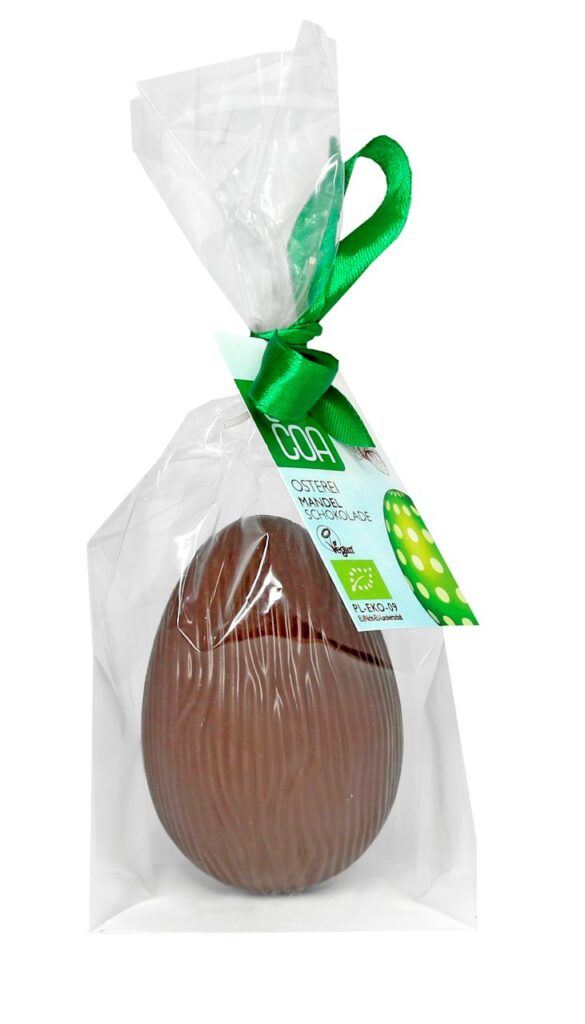 JAJKO Z CZEKOLADY MIGDAŁOWEJ BIO 55 g – COCOA (PRODUKT SEZONOWY)