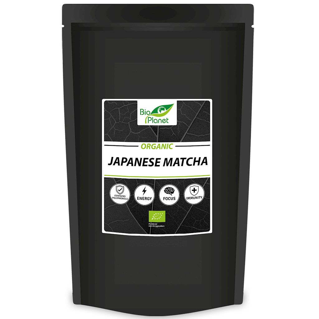 HERBATA ZIELONA MATCHA BIO (JAPOŃSKA) 500 g – BIO PLANET INTERNATIONAL