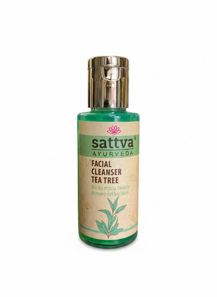 ŻEL DO MYCIA TWARZY DRZEWO HERBACIANE 100 ml – SATTVA (AYURVEDA)