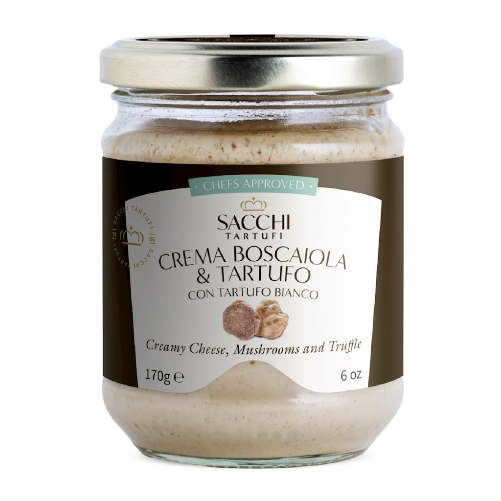 KREM Z RICOTTĄ I TRUFLĄ LETNIĄ 170 g – SACCHI TARTUFI